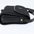 GUCCI Shoulder Bag Nylon Black Gold 001 14 0712 Auth 150087-4