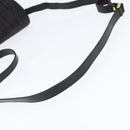 GUCCI Shoulder Bag Nylon Black Gold 001 14 0712 Auth 150087-7