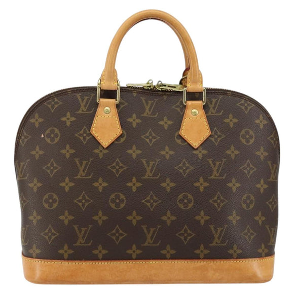LOUIS VUITTON Monogram Alma Hand Bag M51130 LV Auth 150093