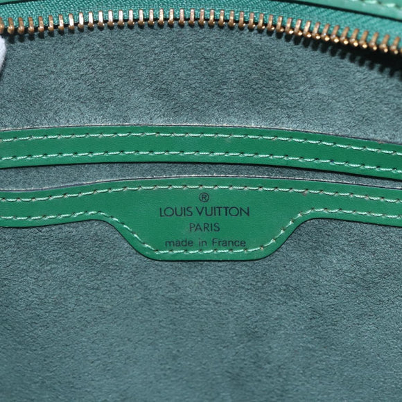 LOUIS VUITTON Epi Saint Jacques Poignees Long Bag Green M52334 LV Auth 150097