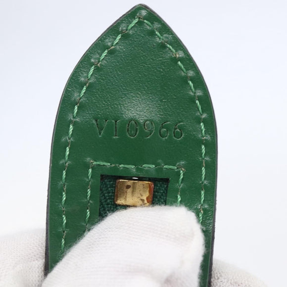 LOUIS VUITTON Epi Saint Jacques Poignees Long Bag Green M52334 LV Auth 150097