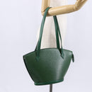 LOUIS VUITTON Epi Saint Jacques Poignees Long Bag Green M52334 LV Auth 150097-21