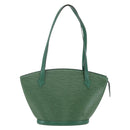 LOUIS VUITTON Epi Saint Jacques Poignees Long Bag Green M52334 LV Auth 150097-13