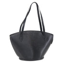 LOUIS VUITTON Epi Saint Jacques Shopping Shoulder Bag Black M52262 Auth 150098-1