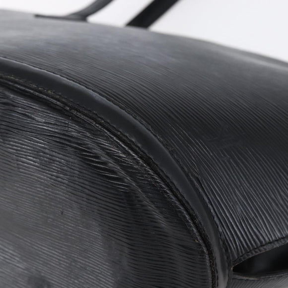 LOUIS VUITTON Epi Saint Jacques Shopping Shoulder Bag Black M52262 Auth 150098