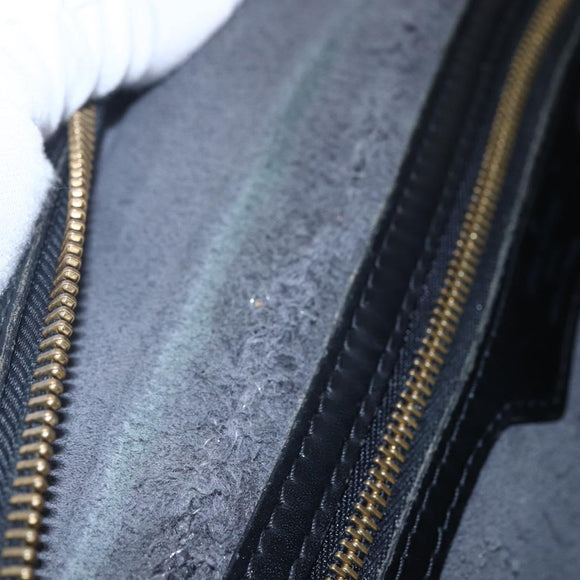 LOUIS VUITTON Epi Saint Jacques Shopping Shoulder Bag Black M52262 Auth 150098