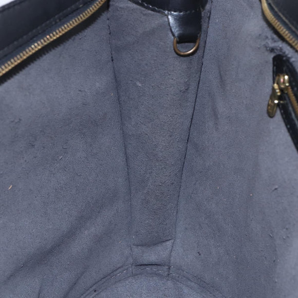LOUIS VUITTON Epi Saint Jacques Shopping Shoulder Bag Black M52262 Auth 150098