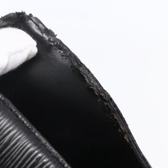 LOUIS VUITTON Epi Saint Jacques Shopping Shoulder Bag Black M52262 Auth 150098