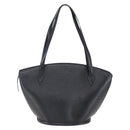 LOUIS VUITTON Epi Saint Jacques Shopping Shoulder Bag Black M52262 Auth 150098-2