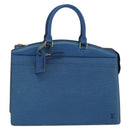 LOUIS VUITTON Epi Riviera Hand Bag Blue M48185 LV Auth 150103-1