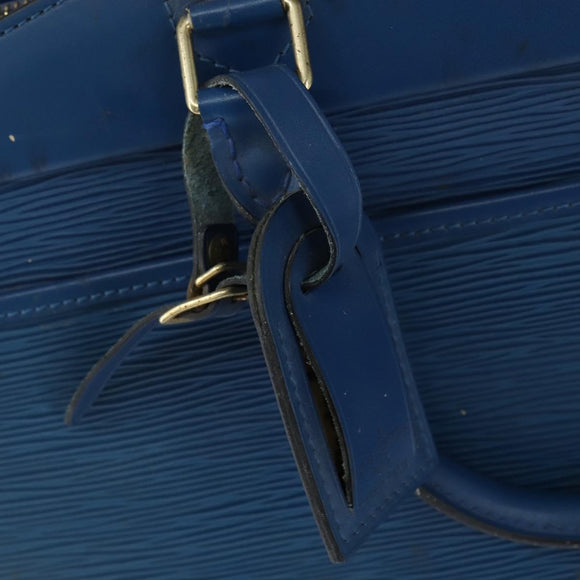 LOUIS VUITTON Epi Riviera Hand Bag Blue M48185 LV Auth 150103