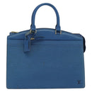 LOUIS VUITTON Epi Riviera Hand Bag Blue M48185 LV Auth 150103-13