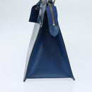 LOUIS VUITTON Epi Riviera Hand Bag Blue M48185 LV Auth 150103-4