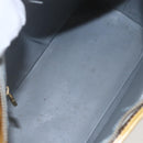 LOUIS VUITTON Monogram Vernis Houston Hand Bag Gris M91053 LV Auth 150109-11