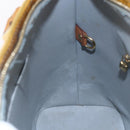 LOUIS VUITTON Monogram Vernis Houston Hand Bag Gris M91053 LV Auth 150109-19