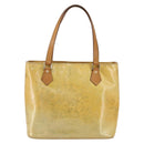 LOUIS VUITTON Monogram Vernis Houston Hand Bag Gris M91053 LV Auth 150109-13