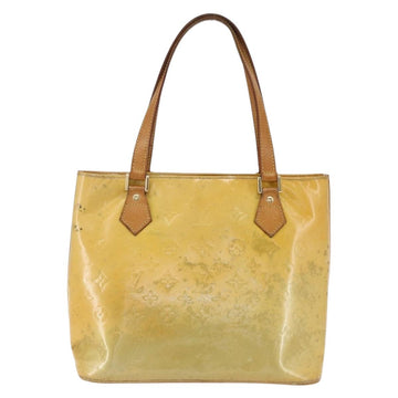 LOUIS VUITTON Monogram Vernis Houston Hand Bag Gris M91053 LV Auth 150109 - 0