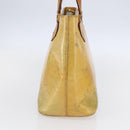 LOUIS VUITTON Monogram Vernis Houston Hand Bag Gris M91053 LV Auth 150109-4