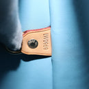 LOUIS VUITTON Monogram Vernis Houston Hand Bag Baby Blue M91005 LV Auth 150110-12