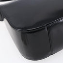 GUCCI Soho Shoulder Bag Enamel Black 001 1364 1703 Auth 150120-16