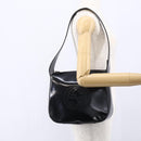 GUCCI Soho Shoulder Bag Enamel Black 001 1364 1703 Auth 150120-21