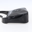 GUCCI Soho Shoulder Bag Enamel Black 001 1364 1703 Auth 150120-3