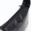 GUCCI Soho Shoulder Bag Enamel Black 001 1364 1703 Auth 150120-6