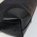 GUCCI Shoulder Bag Canvas Black Gold 001 4231 Auth 150121-15