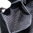 GUCCI Shoulder Bag Canvas Black Gold 001 4231 Auth 150121-21