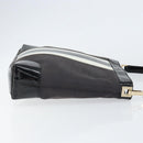 GUCCI Shoulder Bag Canvas Black Gold 001 4231 Auth 150121-3