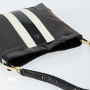 GUCCI Shoulder Bag Canvas Black Gold 001 4231 Auth 150121-6