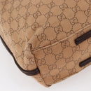 GUCCI GG Canvas Shoulder Bag Beige 101341 Auth 150124-9