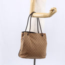 GUCCI GG Canvas Shoulder Bag Beige 101341 Auth 150124-21