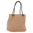 GUCCI GG Canvas Shoulder Bag Beige 101341 Auth 150124-2