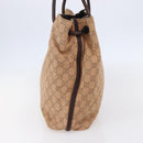 GUCCI GG Canvas Shoulder Bag Beige 101341 Auth 150124-3