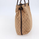GUCCI GG Canvas Shoulder Bag Beige 101341 Auth 150124-4