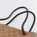 GUCCI GG Canvas Shoulder Bag Beige 101341 Auth 150124-8