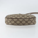 GUCCI GG Supreme Web Sherry Line Bag PVC Beige Gold 007 58 6112 4023 Auth 150125-9