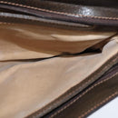 GUCCI GG Supreme Web Sherry Line Shoulder Bag PVC Beige 378 001 4085 Auth 150126-19