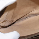 GUCCI GG Supreme Web Sherry Line Shoulder Bag PVC Beige 378 001 4085 Auth 150126-20