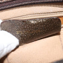 GUCCI GG Supreme Web Sherry Line Shoulder Bag PVC Beige 378 001 4085 Auth 150126-12