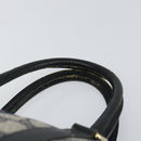 GUCCI GG Supreme Sherry Line Boston Bag PVC Navy Gold Red Auth 150128-14