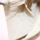 CHANEL New Travel line Shoulder Bag Nylon Pink Gold CC Auth 150130-21