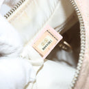 CHANEL New Travel line Shoulder Bag Nylon Pink Gold CC Auth 150130-12