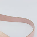 CHANEL New Travel line Shoulder Bag Nylon Pink Gold CC Auth 150130-14