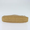 CHANEL Matelasse Chain Shoulder Bag Lamb Skin Beige Gold CC Auth 150131-5