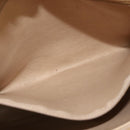 CHANEL Matelasse Chain Shoulder Bag Lamb Skin Beige Gold CC Auth 150131-22