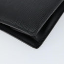 LOUIS VUITTON Epi Trousse Crete Pouch Black M48402 LV Auth 150132-16