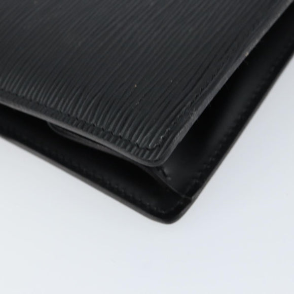 LOUIS VUITTON Epi Trousse Crete Pouch Black M48402 LV Auth 150132