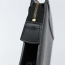 LOUIS VUITTON Epi Trousse Crete Pouch Black M48402 LV Auth 150132-8